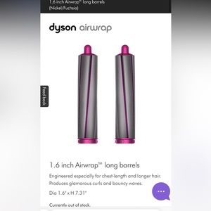 1.6 inch Airwrap™ long barrels